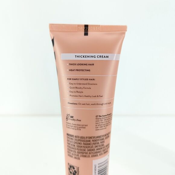 Suave Thickening Cream Thick Look Lock Moisture Lightweight Styled Hair Set of 3 - Picture 5 of 5